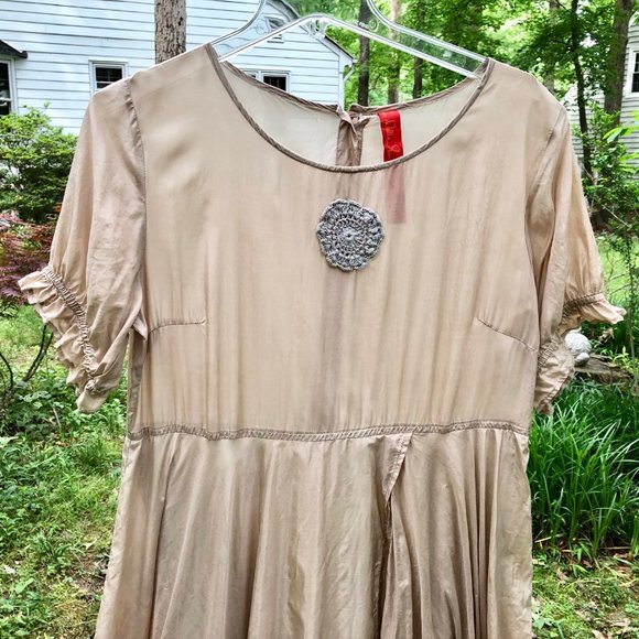 Ewa I Walla Vintage Silk Dress Excellent Spring 13 - Picture 5 of 9